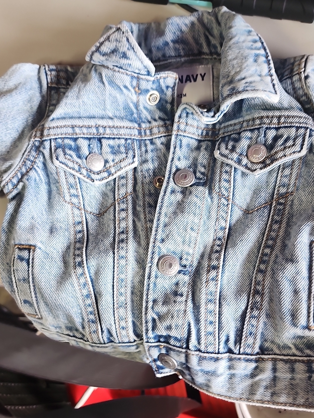 Old Navy Light Blue Denim Jean Jacket for Kids